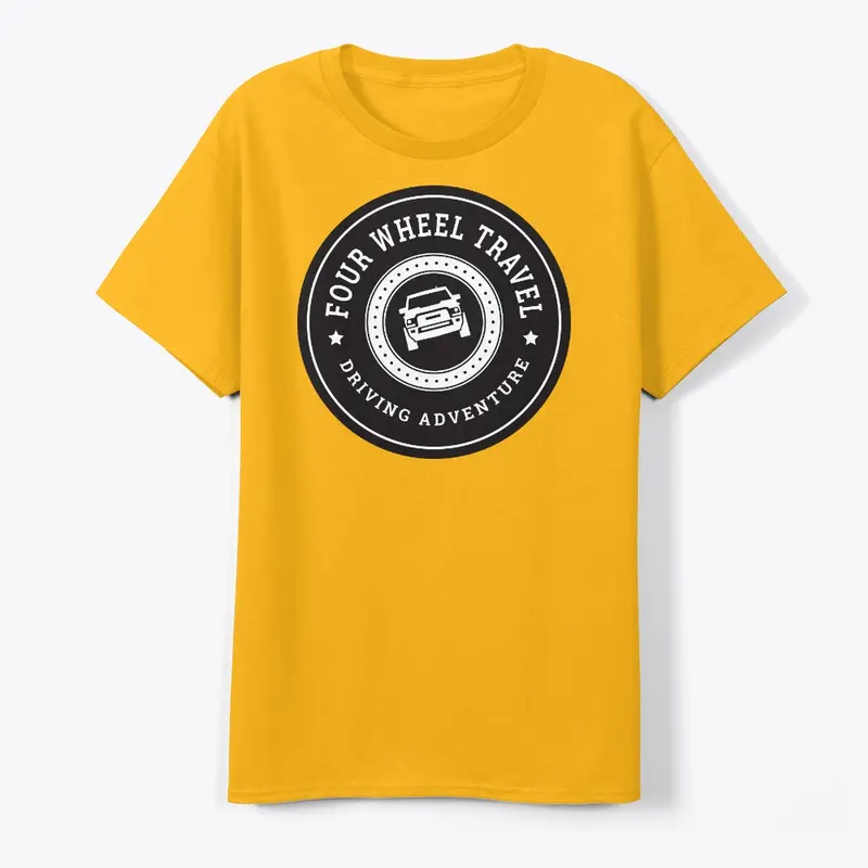 Classic Four Wheel Travel Logo Tee