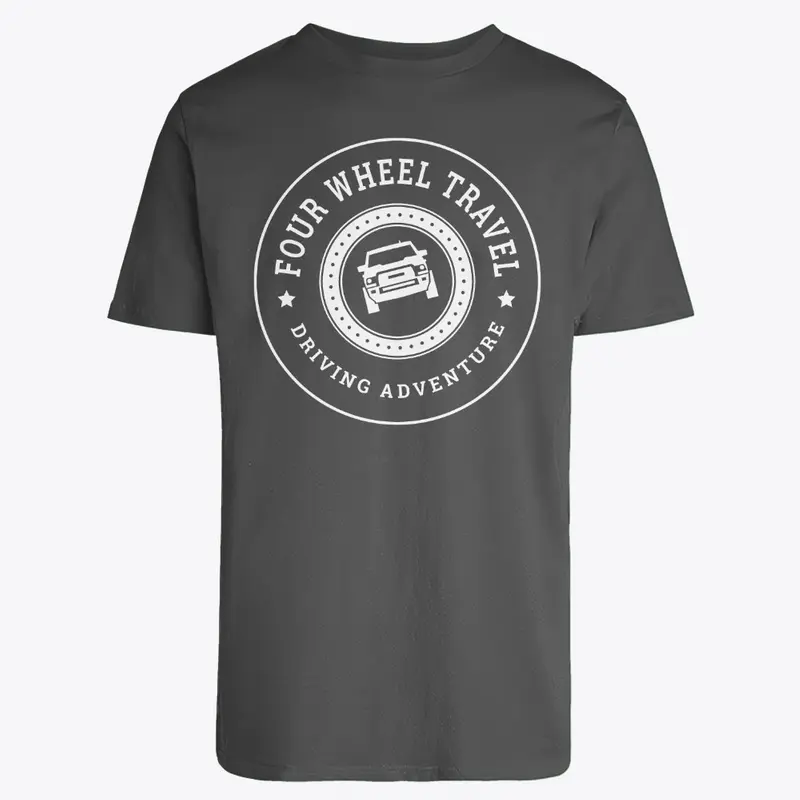 Unisex Four Wheel Travel Logo Tee