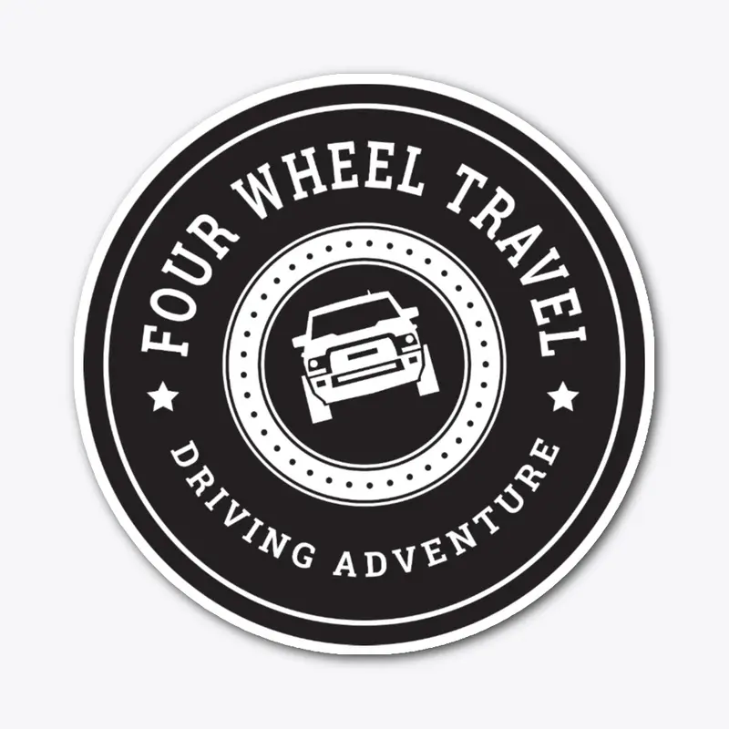 Four Wheel Travel Sticker