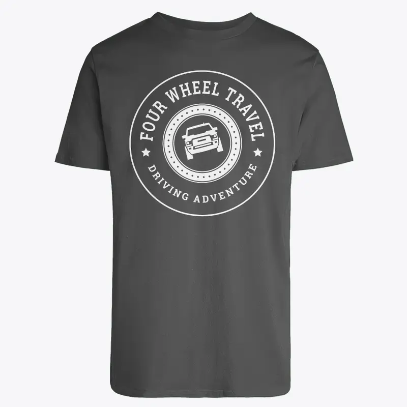 Unisex Four Wheel Travel Logo Tee